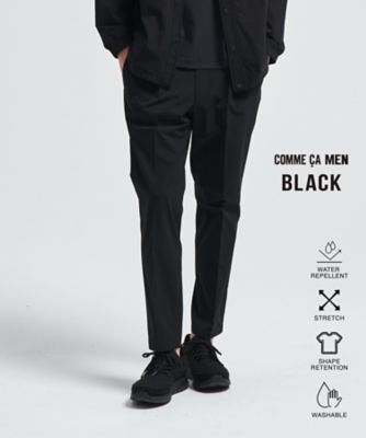 撥水】【COMME CA MEN BLACK】【セットアップ対応