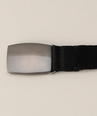 COMME CA MEN BLACK】ナイロンフリーバックル ベルト