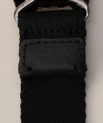 コムサ・メン（COMME CA MEN）/【COMME CA MEN BLACK】ナイロンフリーバックル ベルト COMME CA MEN BLACK】ナイロンフリーバックル ベルト