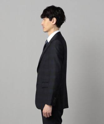 【セットアップ対応】尾州織りイル・プリンチペ　タータンチェック　ジャケット（０７０１ＧＫ０１）