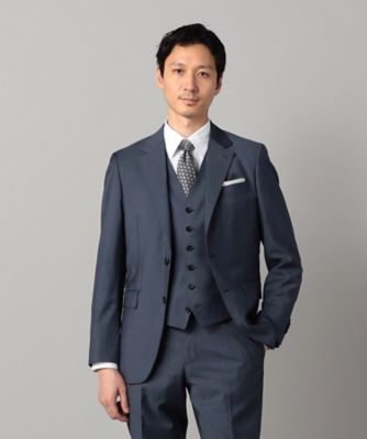 [ジェイ]コムサコレクションXチェルッティ光沢生地スーツセットアップ ジェイ]コムサコレクションXチェルッティ光沢生地スーツセットアップ