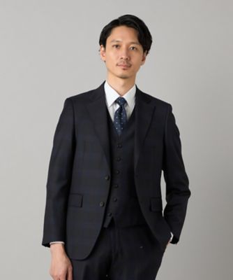 IL PRINCIPE〕 【セットアップ対応】尾州産 タータン