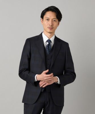 IL PRINCIPE〕 【セットアップ対応】尾州産 タータン