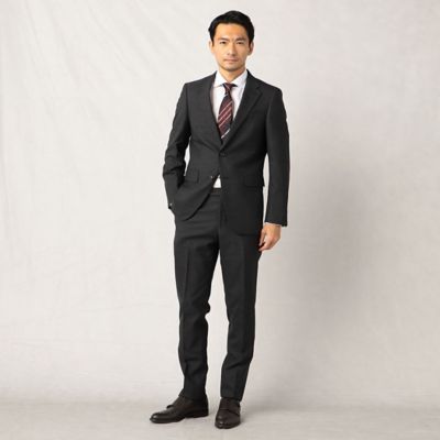 ＜COMME CA MEN (Men) ＞ヘリンボーンツイル　Ｓ２Ｂスーツ（０７０２ＳＡ０１）