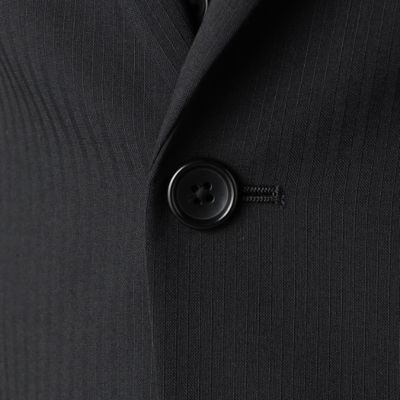 【上下セット／ベスト別売り3ピ－ス対応有】ウールポリエステル シャドーストライプスーツ（0702SG02） | COMME CA MEN ...