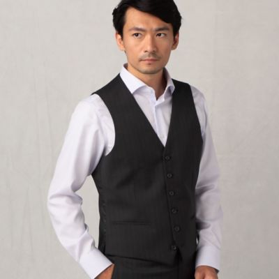 【ＣＥＲＲＵＴＩ　　Ｉ　Ｔｒａｖｅｌ】４ラインストライプ　セットアップベスト（０７０２ＶＡ０２）