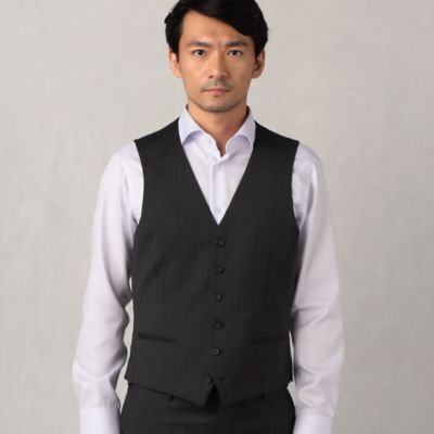 【ＣＥＲＲＵＴＩ　　Ｉ　Ｔｒａｖｅｌ】４ラインストライプ　セットアップベスト（０７０２ＶＡ０２）