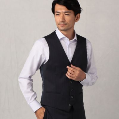 【ＣＥＲＲＵＴＩ　　Ｉ　Ｔｒａｖｅｌ】４ラインストライプ　セットアップベスト（０７０２ＶＡ０２）