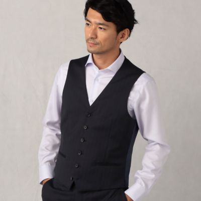 【ＣＥＲＲＵＴＩ　　Ｉ　Ｔｒａｖｅｌ】４ラインストライプ　セットアップベスト（０７０２ＶＡ０２）