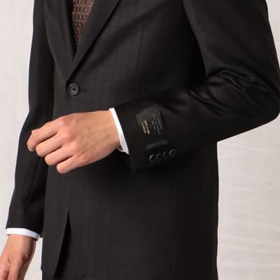 【ＣＥＲＲＵＴＩ／ＣＯＭＭＥ　ＣＡ　ＩＬ　ＰＲＩＮＣＩＰＥ】タータンチェック　セットアップ　Ｓ２Ｂジャケット（０７０３ＧＣ０２）