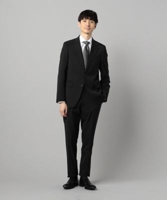 【セットアップ対応】尾州織り　ポリエステルストレッチ　ドビー　スラックス（０７０４ＦＫ０５）