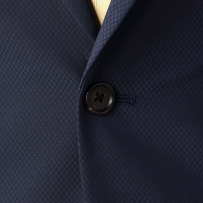 ポリエステルドビークロス　マイクロブロックチェック　セットアップジャケット（０７０４ＧＡ０４）