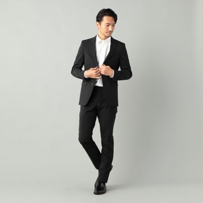 【セットアップ対応】ポリエステルストレッチ　ピンストライプ　ジャケット（０７０４ＧＧ０６）