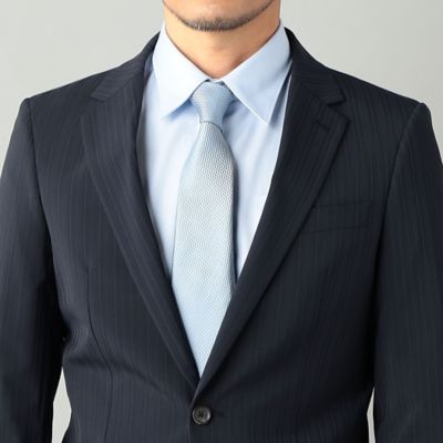 【セットアップ対応】ポリエステルストレッチ　ピンストライプ　ジャケット（０７０４ＧＧ０６）