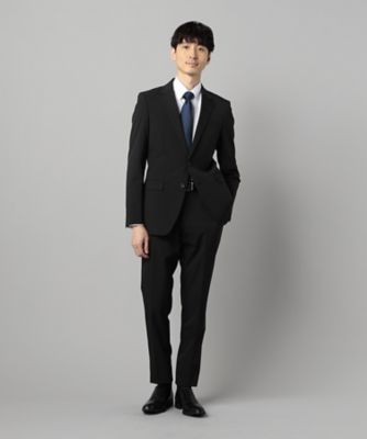 【セットアップ対応】尾州織り　ポリエステルストレッチ　ヘリンボーン　ジャケット（０７０４ＧＩ０６）