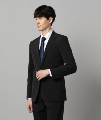 【セットアップ対応】尾州織り　ポリエステルストレッチ　ヘリンボーン　ジャケット（０７０４ＧＩ０６）