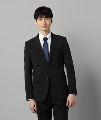 【セットアップ対応】尾州織り　ポリエステルストレッチ　ヘリンボーン　ジャケット（０７０４ＧＩ０６）