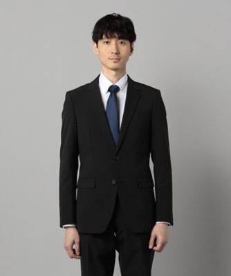 【セットアップ対応】尾州織り　ポリエステルストレッチ　ヘリンボーン　ジャケット（０７０４ＧＩ０６）