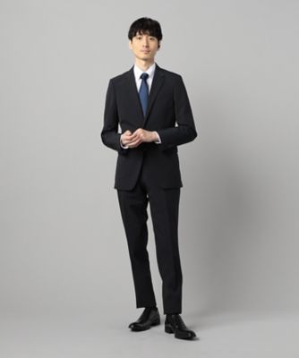 【セットアップ対応】尾州織り　ポリエステルストレッチ　ヘリンボーン　ジャケット（０７０４ＧＩ０６）