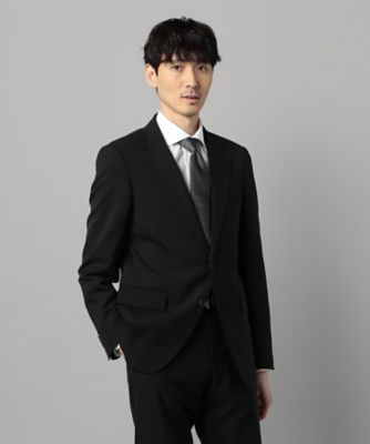 コムサメン　高級感　カシミヤ混　コート　メンズ　Lサイズ　美品 セットアップ対応】尾州織り ポリエステルストレッチ ドビー
