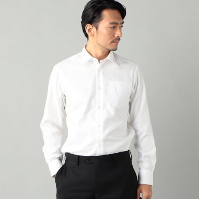 COMME CA MEN (Men) /コムサ・メン 【形態安定加工】レギュラーカラー カルゼドレスシャツ(0708HG02)