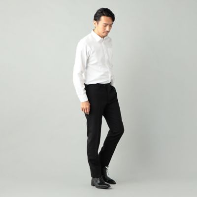 【形態安定加工】レギュラーカラー　カルゼドレスシャツ（０７０８ＨＧ０２）