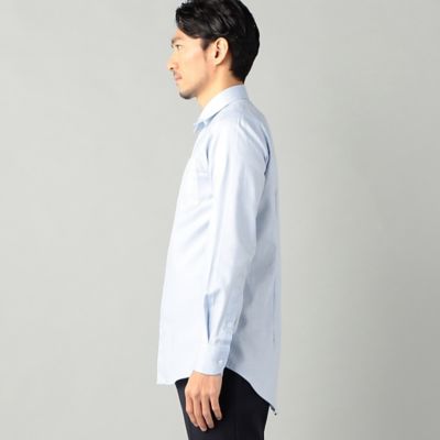 【形態安定加工】レギュラーカラー　カルゼドレスシャツ（０７０８ＨＧ０２）
