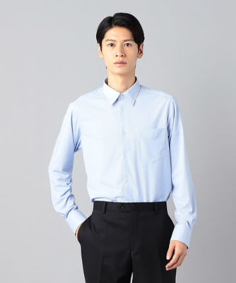 ＜COMME CA MEN (Men) ＞トリコットストライプＳＬＩＭＭＯＤＥＬレギュラーカラーシャツ（０７０８ＨＩ０４）