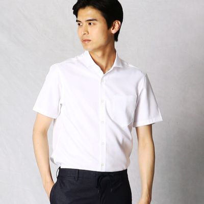 ｃｏｏｌｍａｘ ドビー織 カッタウェイカラー半袖シャツ ０７０８ｈｐ０４ 三越伊勢丹オンラインストア 公式