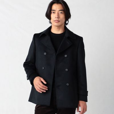 アンゴラ×ウールビーバー仕上げ　ピーコート（０７１０ＷＡ０２）