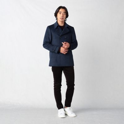 アンゴラ×ウールビーバー仕上げ　ピーコート（０７１０ＷＡ０２）