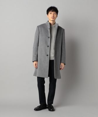 アンゴラビーバー イタリアンカラーコート（0710WM01