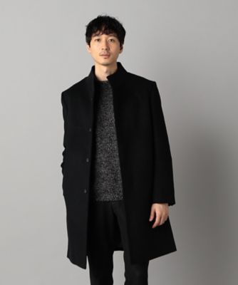 アンゴラビーバー イタリアンカラーコート　Mサイズ アンゴラビーバー イタリアンカラーコート（0710WM01