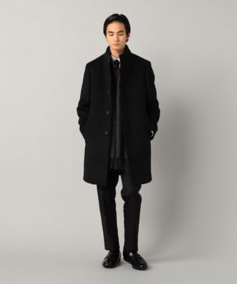 アンゴラビーバー イタリアンカラーコート（0710WM01