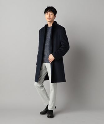 アンゴラビーバー イタリアンカラーコート（0710WM01