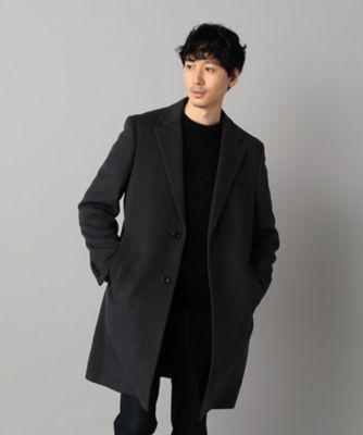 尾州産 ウールビーバー チェスターコート（0710WM02） | COMME