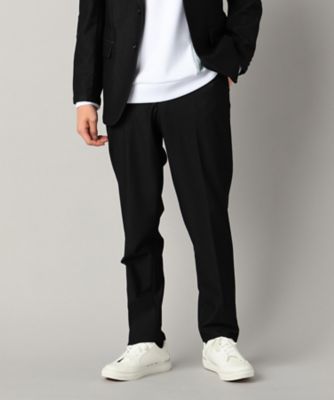 セットアップ対応】4WAYデニムライクジャージー テーパードパンツ