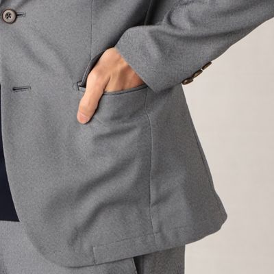 【ＬＡＮＡＴＥＣ／ラナテック】シャークスキンセットアップジャケット（０７１５ＪＣ０１）