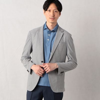 ＜COMME CA MEN (Men) ＞ＡＬＢＩＮＩ　カノコ編みジャケット（０７１５ＪＣ１１）