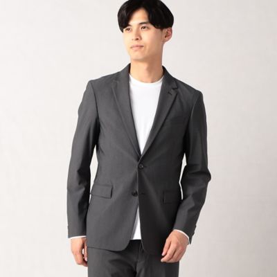 COMME CA MEN (Men) /コムサ・メン 【セットアップ対応】千鳥柄ハイテンションストレッチ ジャケット(0715JE01)
