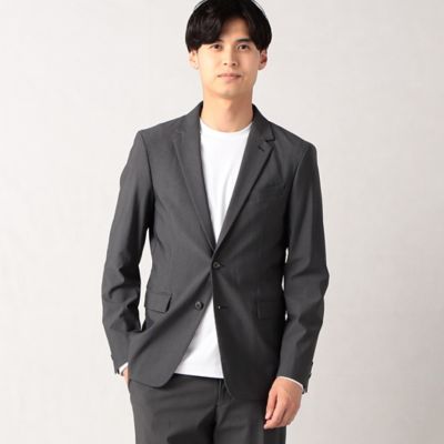 【セットアップ対応】千鳥柄ハイテンションストレッチ　ジャケット（０７１５ＪＥ０１）