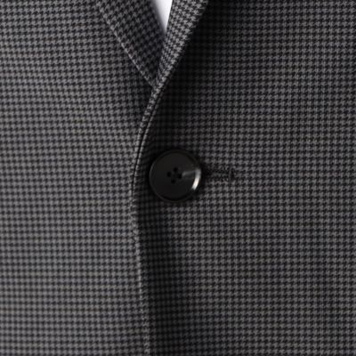 【セットアップ対応】千鳥柄ハイテンションストレッチ　ジャケット（０７１５ＪＥ０１）
