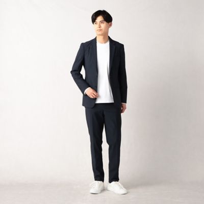 【セットアップ対応】千鳥柄ハイテンションストレッチ　ジャケット（０７１５ＪＥ０１）