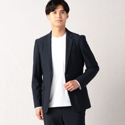 【セットアップ対応】千鳥柄ハイテンションストレッチ　ジャケット（０７１５ＪＥ０１）