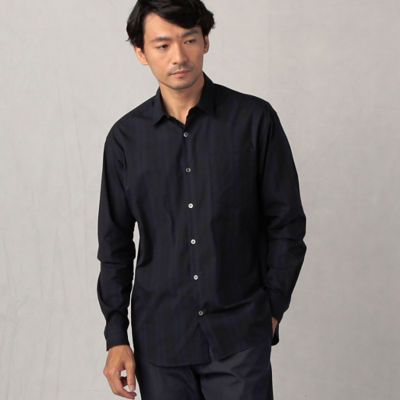 ＜COMME CA MEN (Men) ＞【ＣＯＭＭＥ　ＣＡ　ＩＬ　ＰＲＩＮＣＩＰＥ】ショートポイントカラーシャツ（０７１９ＩＡ０２）