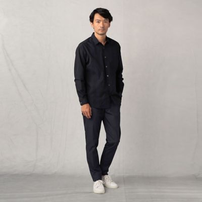 【ＣＯＭＭＥ　ＣＡ　ＩＬ　ＰＲＩＮＣＩＰＥ】ショートポイントカラーシャツ（０７１９ＩＡ０２）