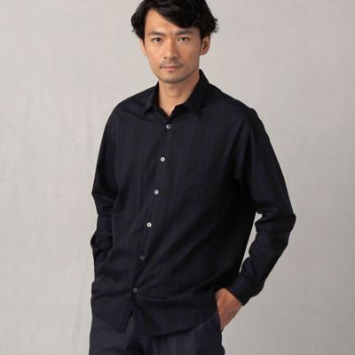 【ＣＯＭＭＥ　ＣＡ　ＩＬ　ＰＲＩＮＣＩＰＥ】ショートポイントカラーシャツ（０７１９ＩＡ０２）
