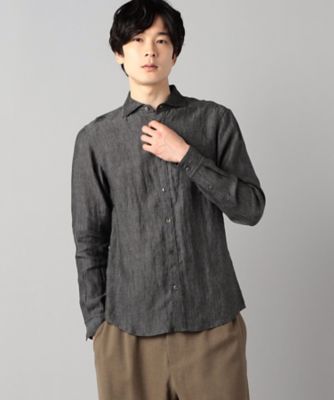 リネンシャンブレー シャツ（0719IG01） | COMME CA MEN