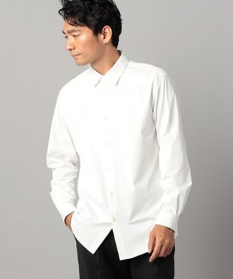 COMME CA MEN (Men) /コムサ・メン ギガダルテロン プレーディング2WAYストレッチ レギュラーカラーシャツ(0719II04)
