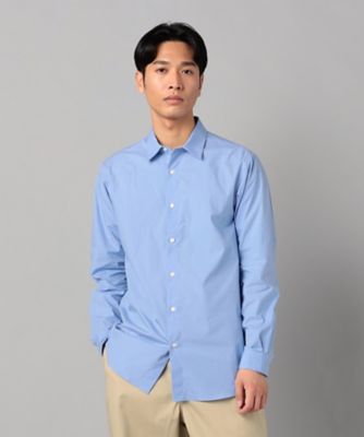 オーガニックコットン　ワッシャー加工　レギュラーカラーシャツ（０７１９ＩＫ２２）